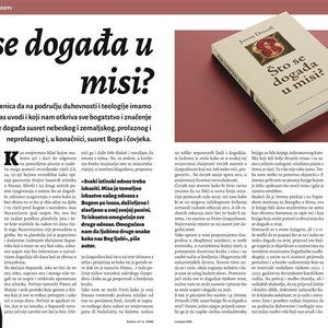 Izlog Kršćanske sadašnjosti: Što se događa u misi?